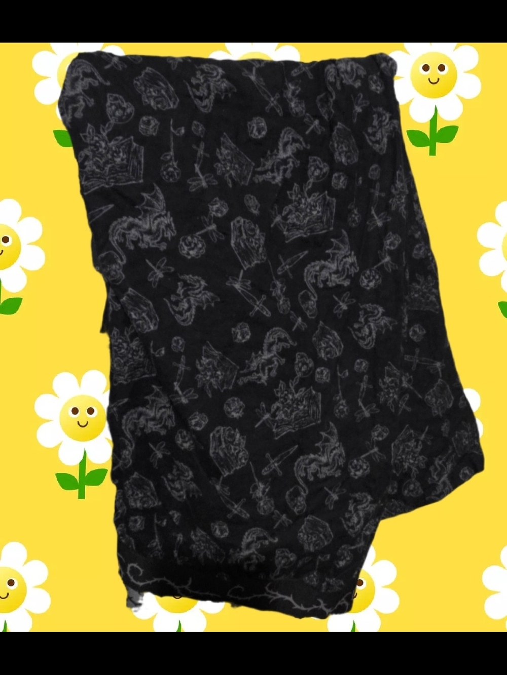Thorn & Fable Dragon & Dagger Girls Wide Leg Lounge Pants